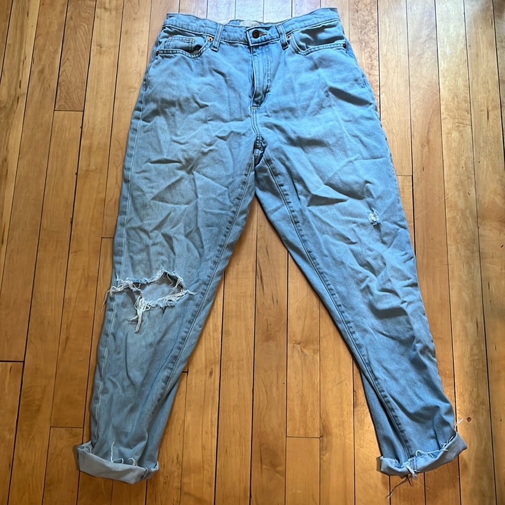 Universal Threads high waisted ripped jeans